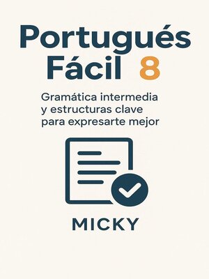 cover image of Portugués Fácil 8